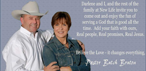 Pastors Butch and Darlene Bruton